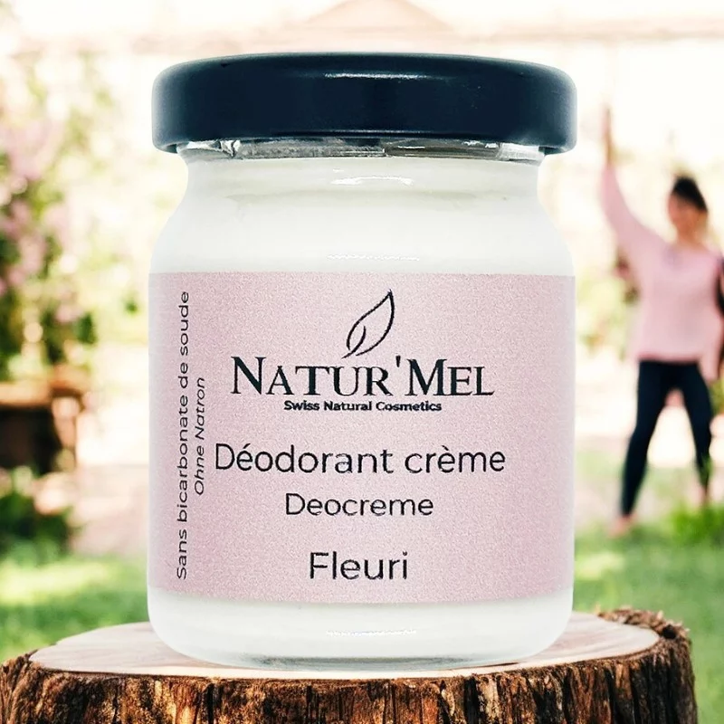 Déodorant crème sans bicarbonate Le Fleuri lavandin - 50ml - Natur'Mel