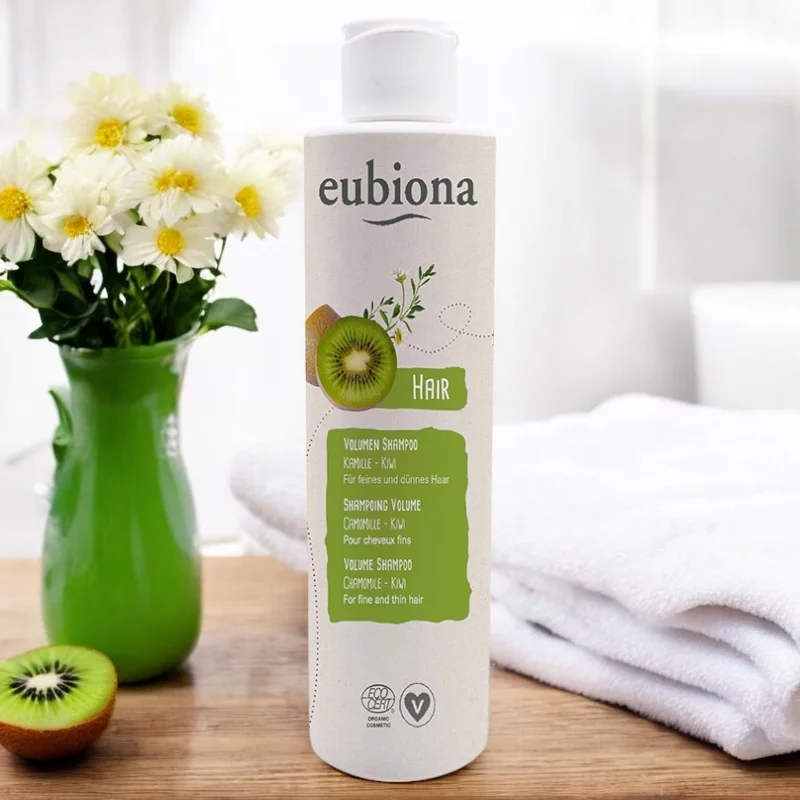 Shampooing volume BIO ﻿camomille & kiwi - 200ml - Eubiona