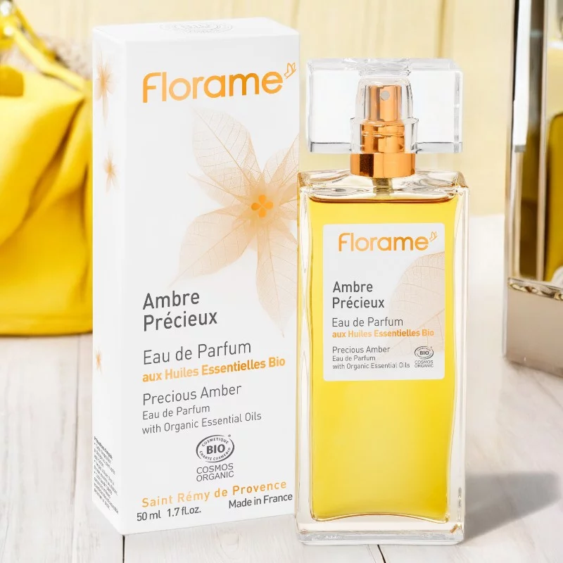 Eau de parfum BIO Ambre Précieux - 50ml - Florame