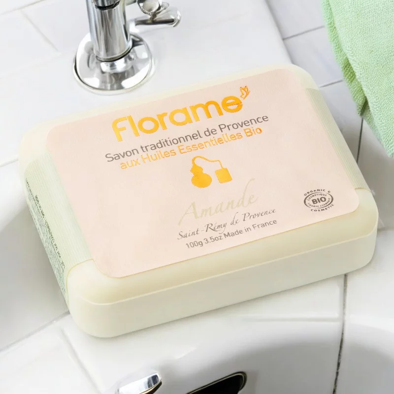 Savon BIO amande - 100g - Florame