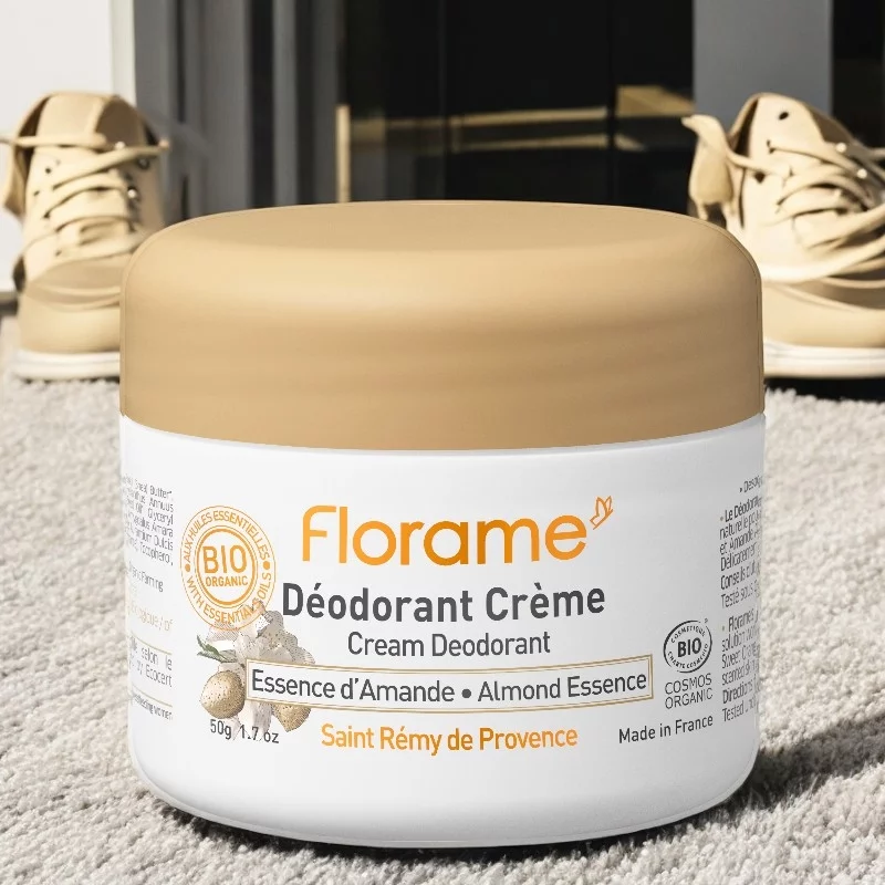 Déodorant crème BIO amande - 50g - Florame