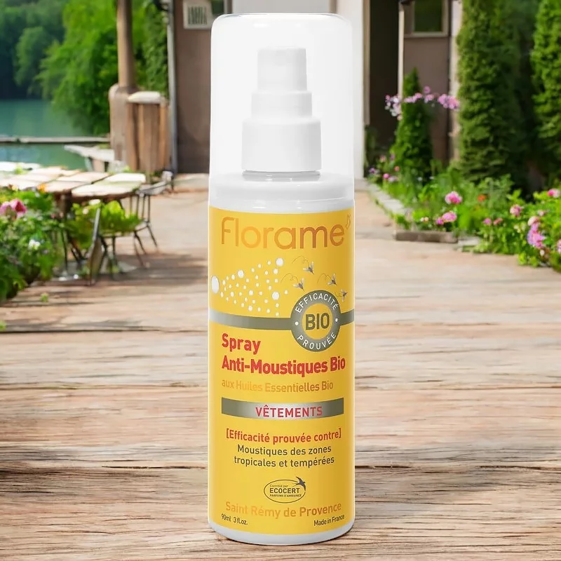 Anti-Mücken Kleiderspray Bio - 90ml - Florame