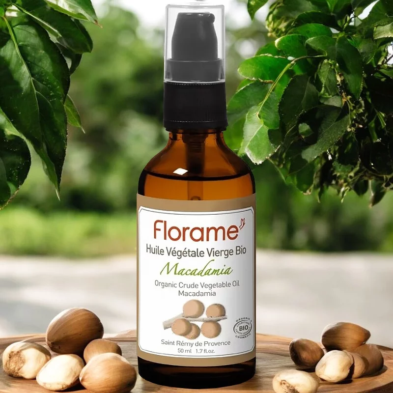 Huile de macadamia BIO - 50ml - Florame