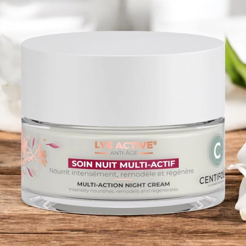 Soin nuit multi-actif BIO lys - 50ml - Centifolia