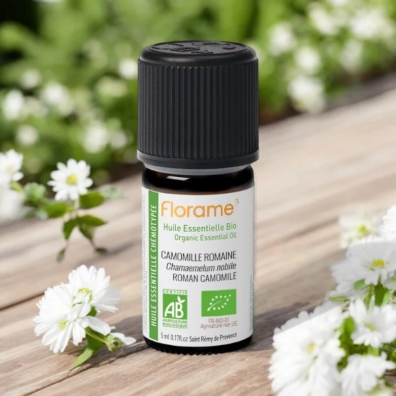 Huile essentielle de Camomille romaine BIO - 5ml - Florame