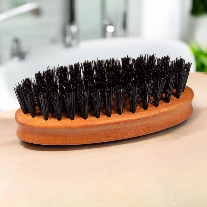 Petite brosse à barbe et moustache sanglier - Anaé