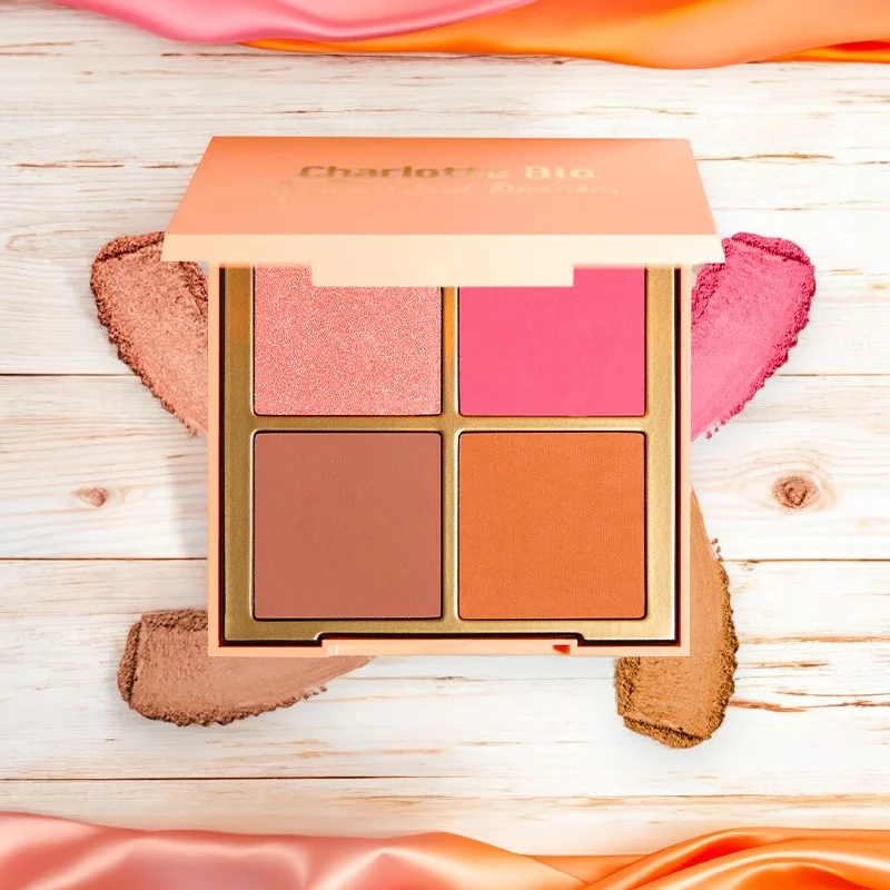 Palette natürlicher Glow - 4 x 4.5g - Charlotte Bio Arnaud Sol Dourdin