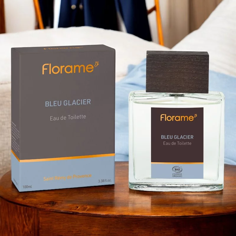 Eau de Toilette für Männer Gletscherblau BIO - 100ml - Florame