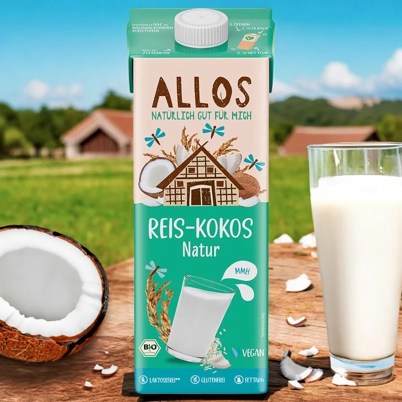 Reis & Kokosnussdrink Natur BIO - 1l - Allos