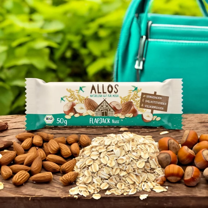 Barre de müesli avoine & noisette BIO - 50g - Allos