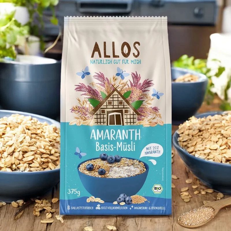 Müesli à l'amarante BIO - 375g - Allos