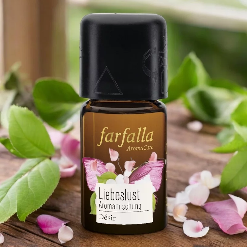 Synergie d'huiles essentielles Désir - 5ml - Farfalla