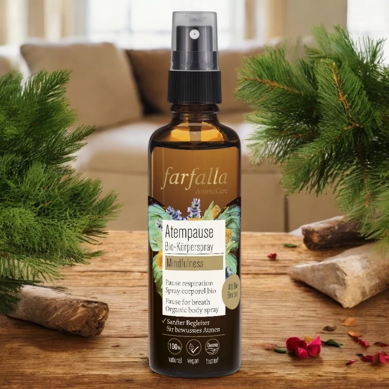 Spray corporel BIO Pause respiration - 75ml - Farfalla