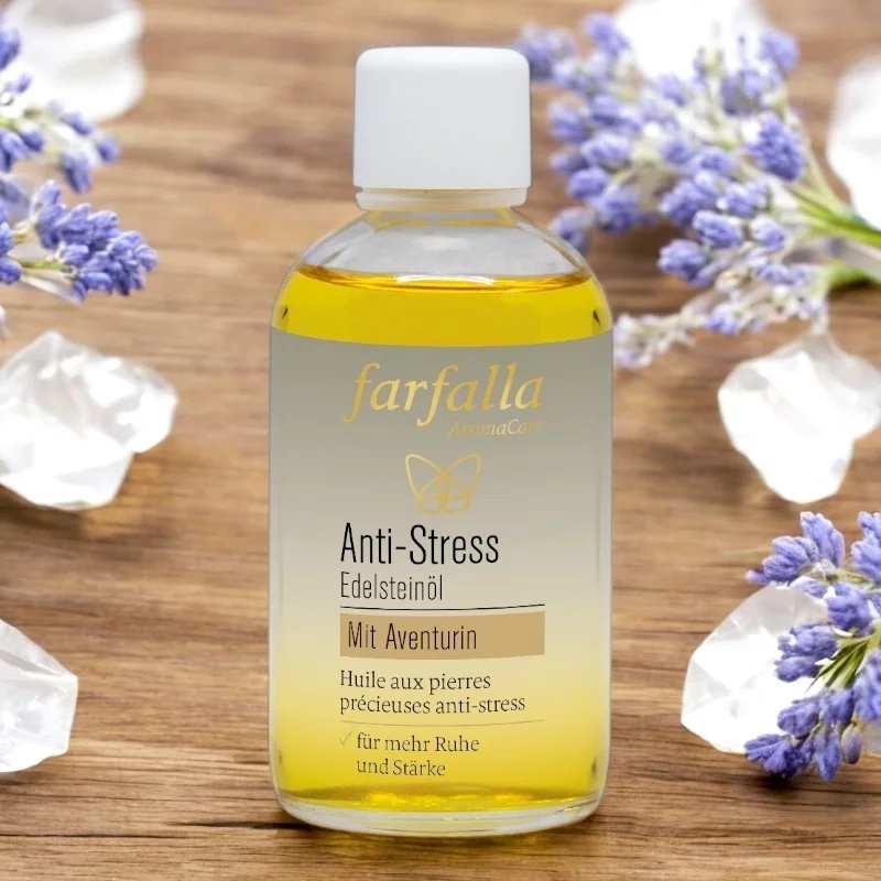 Huile aux pierres précieuses Anti-Stress BIO - 100ml - Farfalla