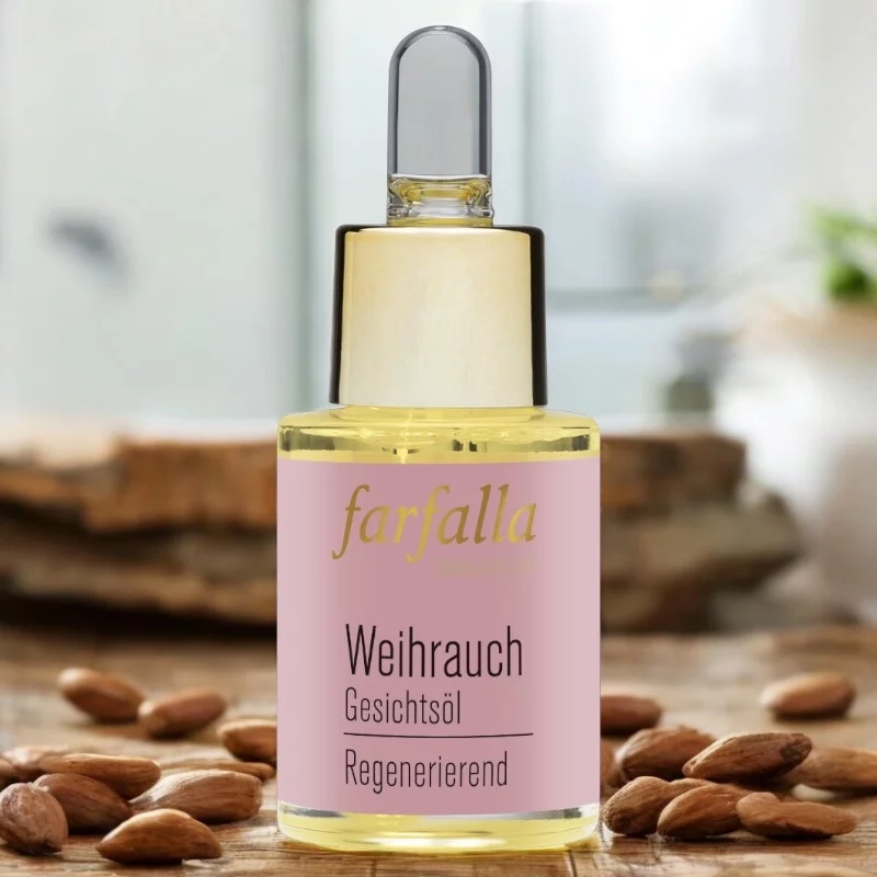 Regenerierendes BIO-Gesichtsöl Weihrauch - 15ml - Farfalla