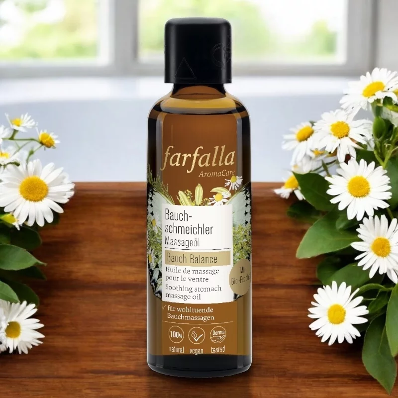 Huile de massage bien-être pour le ventre BIO fenouil - 75ml - Farfalla