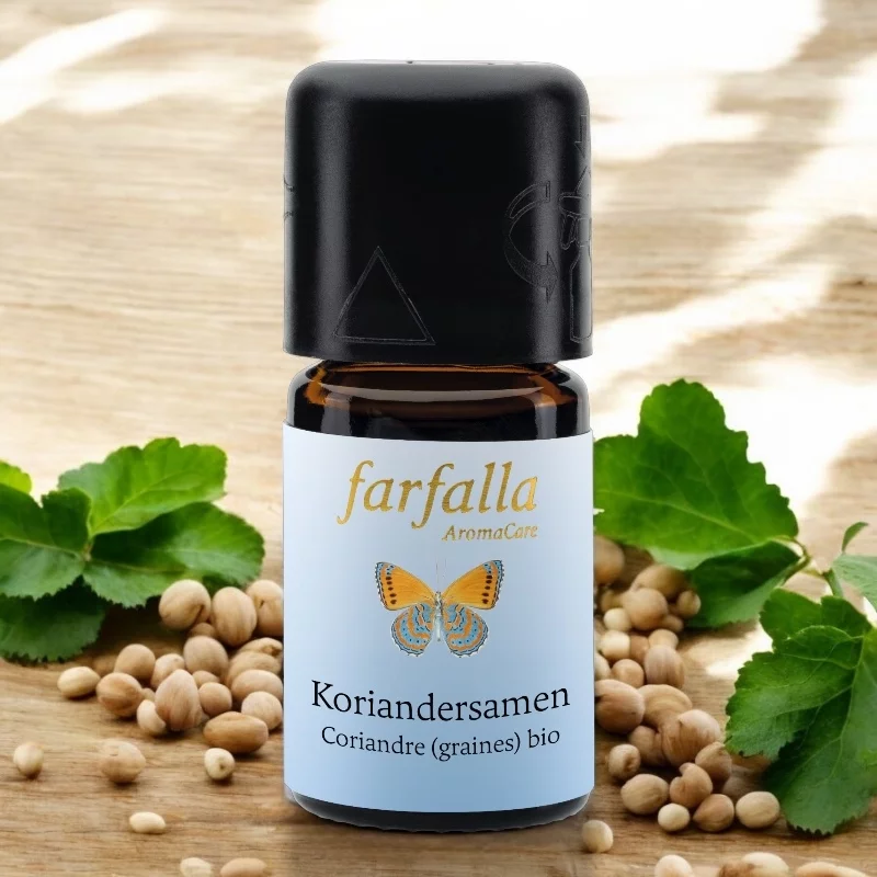 Ätherisches Öl Koriandersamen BIO - 5ml - Farfalla