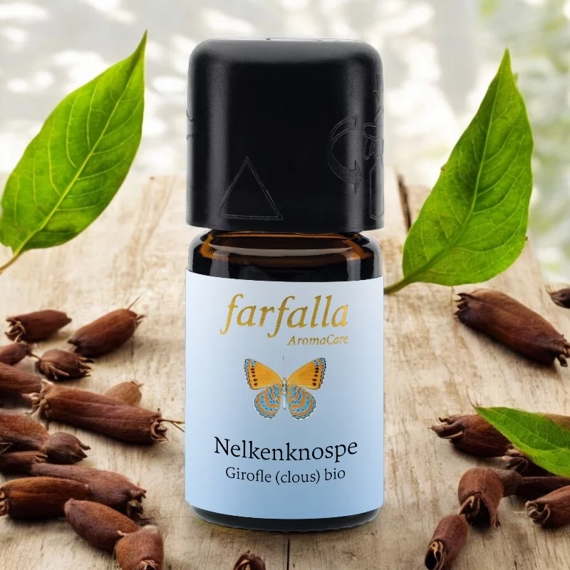 Ätherisches Öl Nelkenknospe BIO - 5ml - Farfalla