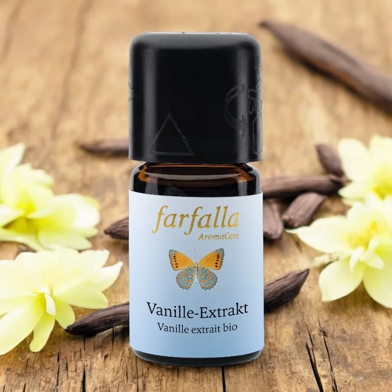 Huile essentielle Vanille (extrait) BIO - 5ml - Farfalla