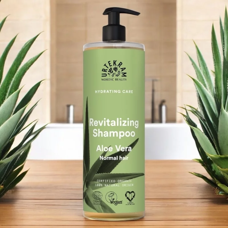 Shampooing cheveux normaux BIO aloe vera - 1l - Urtekram