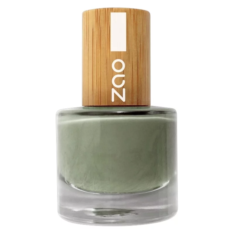 Vernis à ongles brillant Kaki N°684 - 8ml - Zao