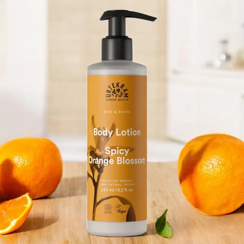 Nährende Körperlotion Orange BIO - 245ml - Urtekram