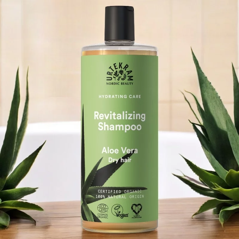 Shampoo für trockenes Haar Aloe Vera BIO - 500ml - Urtekram