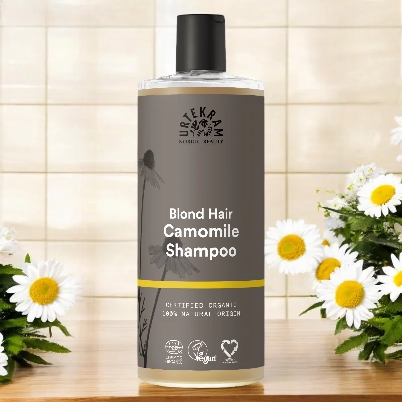 Shampoo für blondes Haar Kamille BIO - 500ml - Urtekram