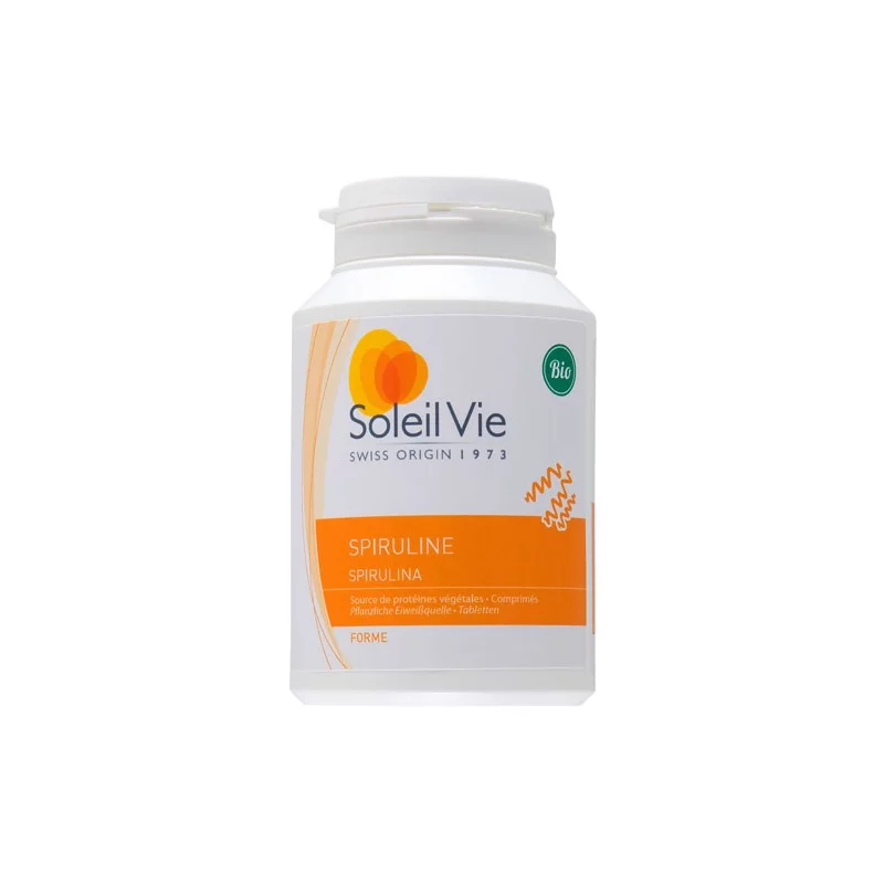 BIO-Spirulina - 400 Tabletten 250mg - Soleil Vie