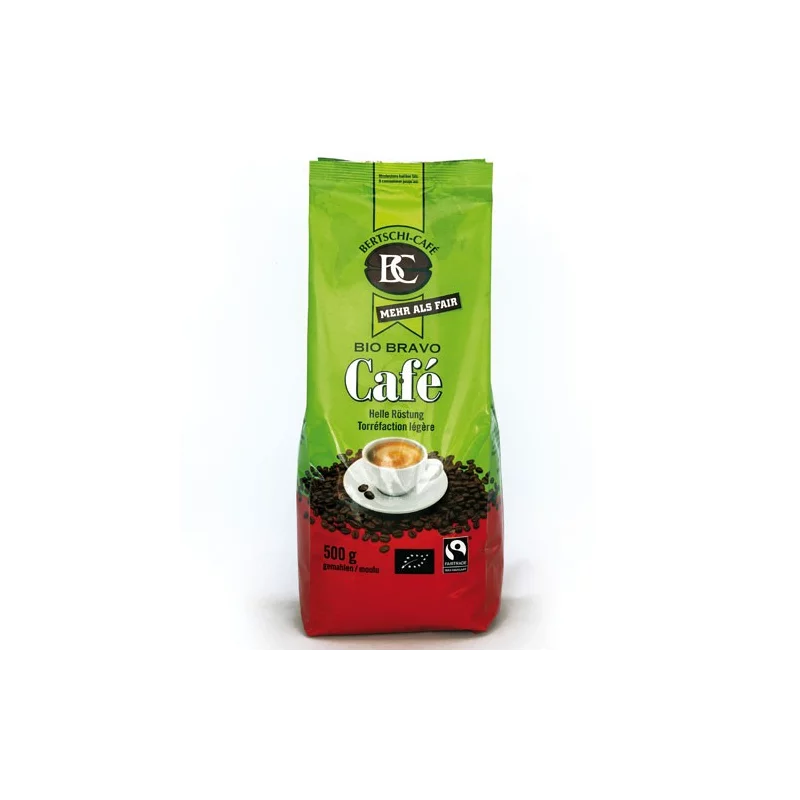 BIO-Kaffee gemahlen - 500g - Bio Bravo