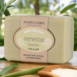 Savonnette à l'huile d'olive & à la verveine - 100g - Marius Fabre