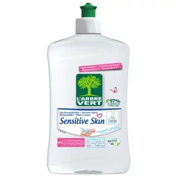 Liquide vaisselle écologique peau sensible - 500ml - L'Arbre Vert