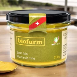 Moutarde fine suisse BIO - 200g - Biofarm